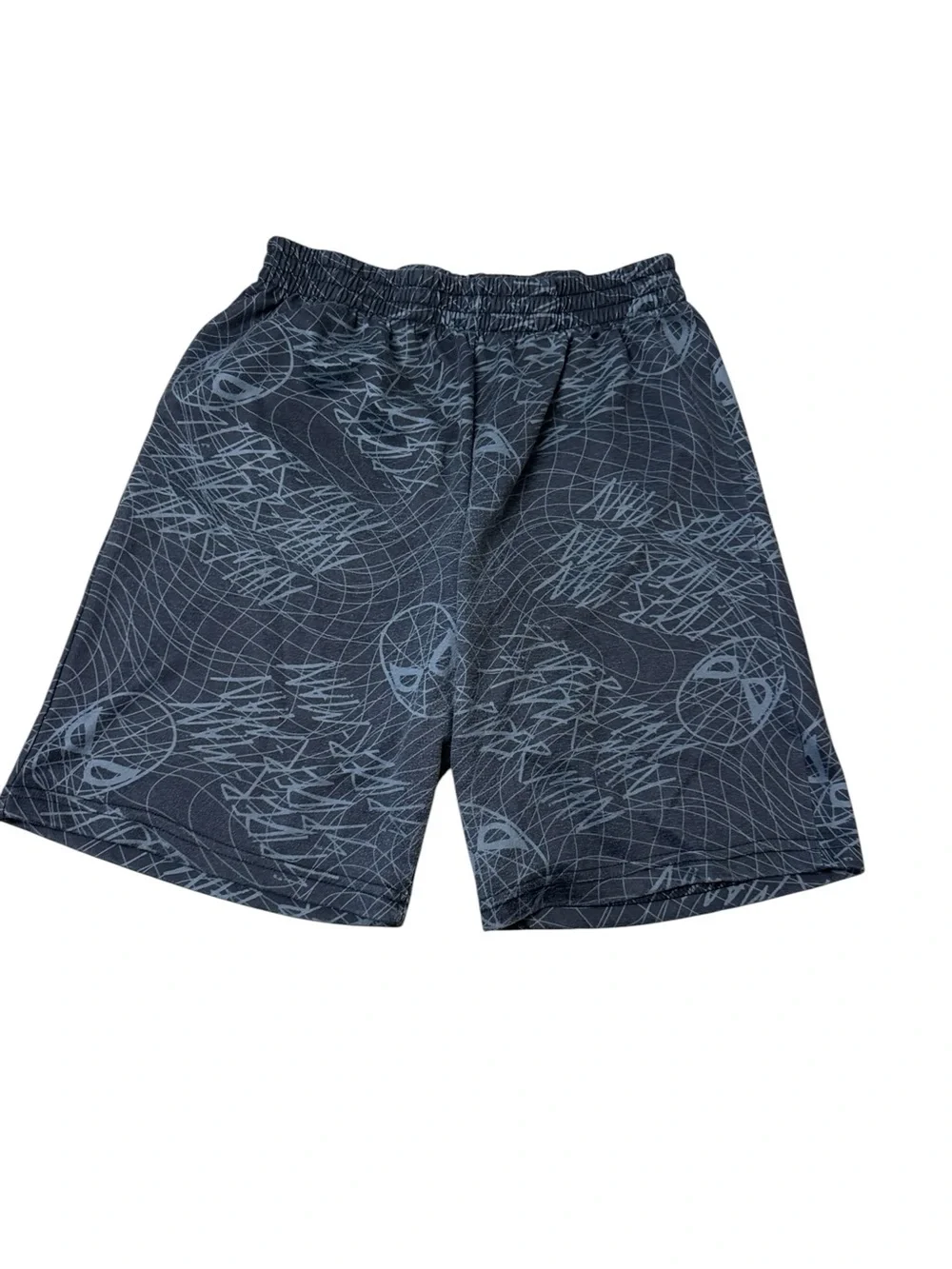 Marvel Red Spider-Man Graphic Tee & Black Web-Print Shorts Set Big Boy Size 14